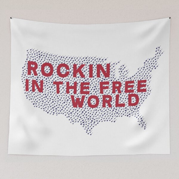 Item preview, Rockin In The Free World designed and sold by dacdibac.