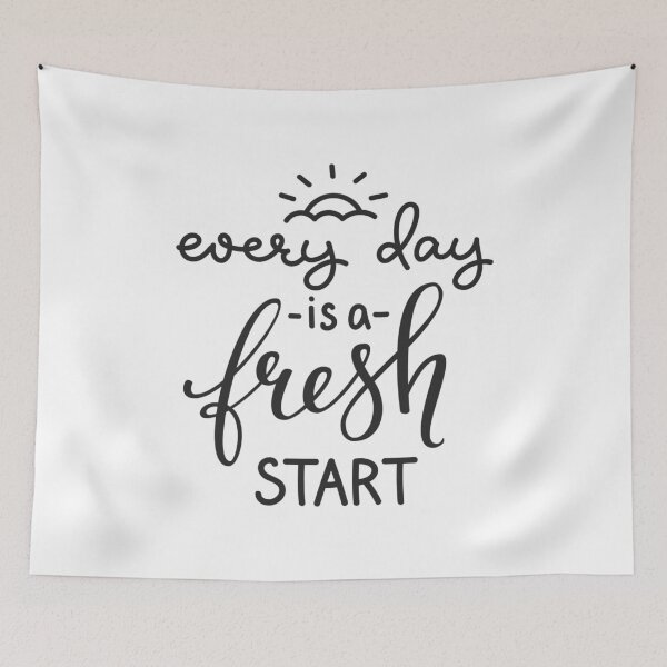 Item preview, Every day is a fresh start designed and sold by Magical  Designs.