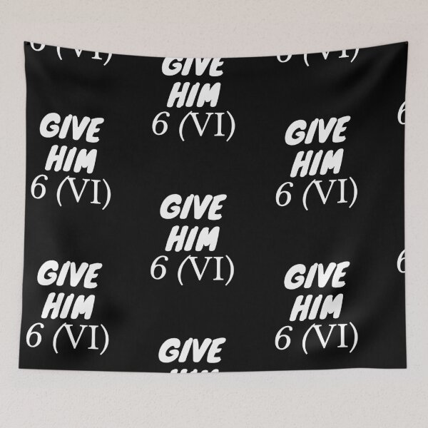 Item preview, Give Him Six designed and sold by PrintexDesigns.