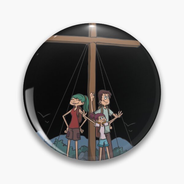 Item preview, Hiking family at the summit cross  designed and sold by Monkey Ful.