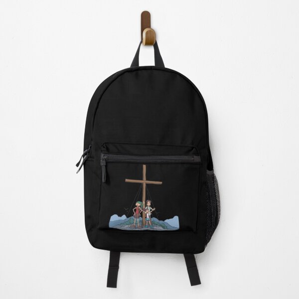 Item preview, Hiking family at the summit cross  designed and sold by Monkey Ful.