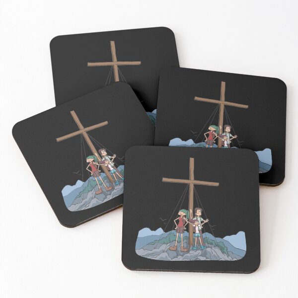 Item preview, Hiking family at the summit cross  designed and sold by Monkey Ful.