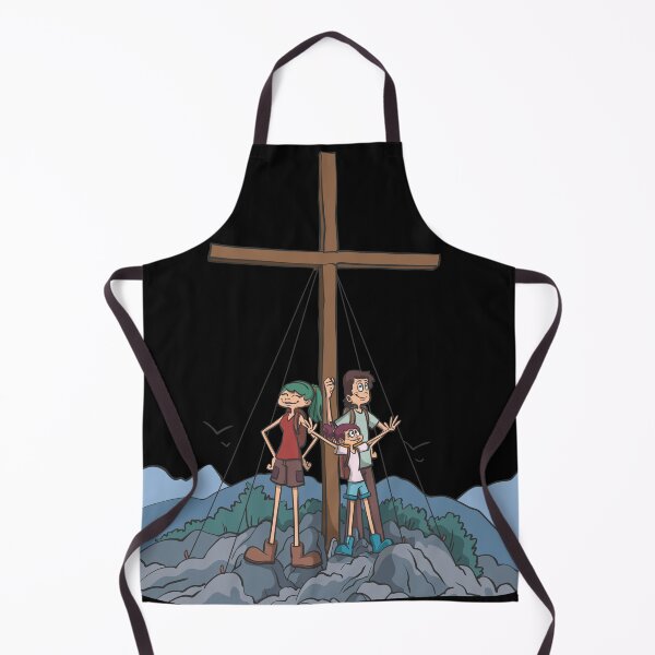 Item preview, Hiking family at the summit cross designed and sold by Monkey Ful.
