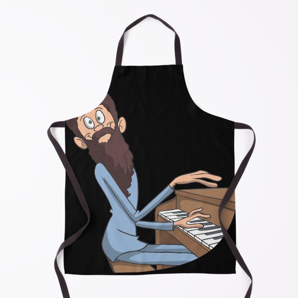 Item preview, Rock piano player with beard designed and sold by Monkey Ful.