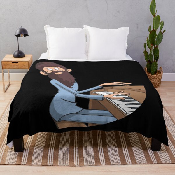 Item preview, Rock piano player with beard designed and sold by Monkey Ful.