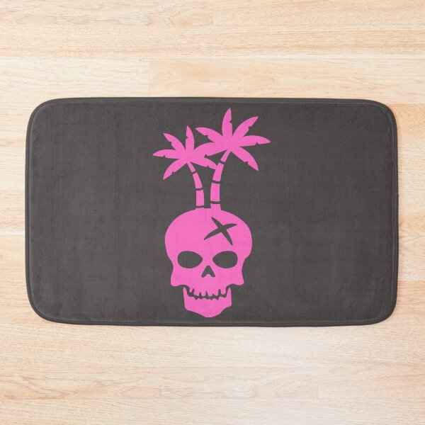 Item preview, Tropical Skull Pink designed and sold by NineteenthHole.