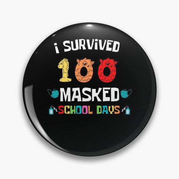 Item preview, I Survived 100 Masked School Days - 100 Days Of School 2021 designed and sold by YourgiftShop.