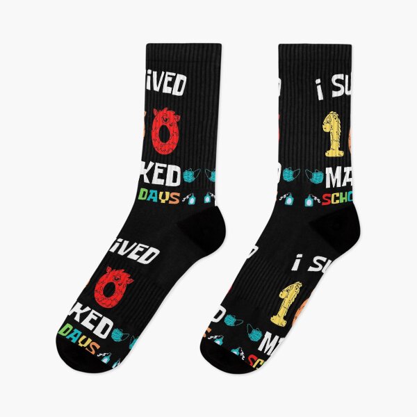 Item preview, I Survived 100 Masked School Days - 100 Days Of School 2021 designed and sold by YourgiftShop.