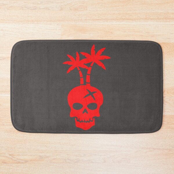 Item preview, Tropical Skull Red designed and sold by NineteenthHole.