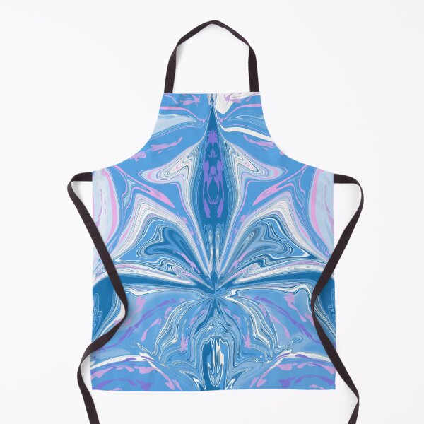 Item preview, Shades of blue and pink pretty floral abstract design designed and sold by Diane Hunter Art.