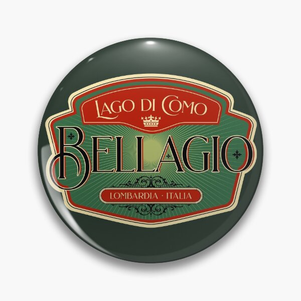 Item preview, Bellagio Lago Di Como Original RoadTrooper T-Shirt + Sticker Design 2021 designed and sold by ROADTROOPER.