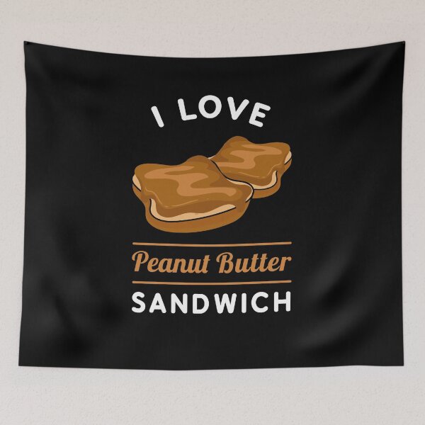 Item preview, Peanut butter sandwich love designed and sold by ElBeDesigns.