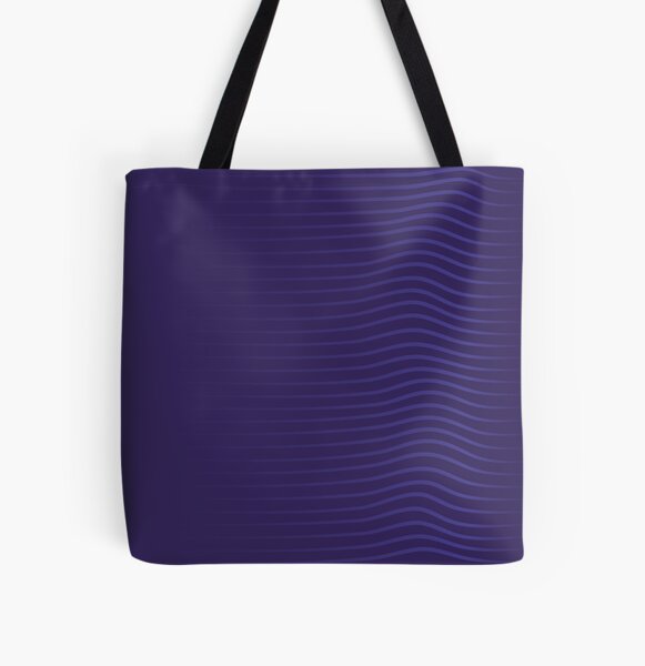 Lines Forming A Wavy Effect All Over Print Tote Bag