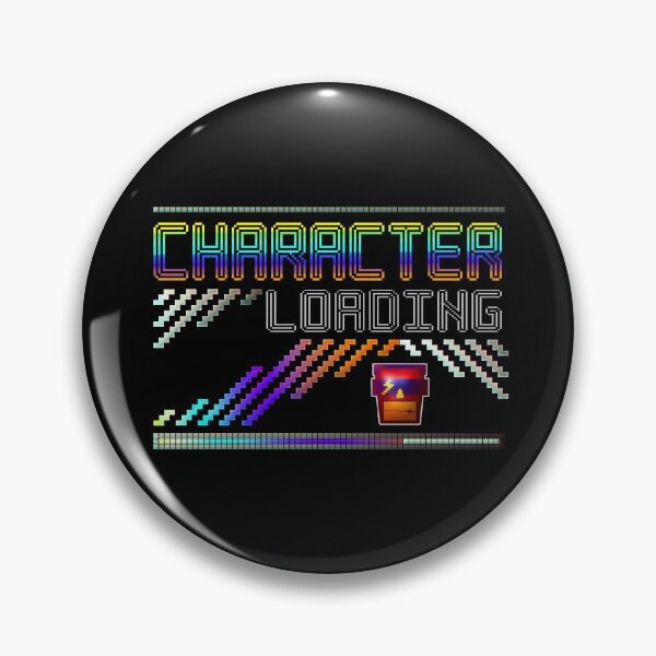 Item preview, Retro Character Loading Screen designed and sold by THE FEZZLER.