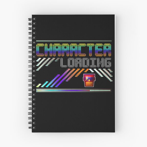 Item preview, Retro Character Loading Screen designed and sold by THE FEZZLER.