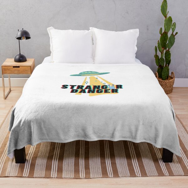 stranger danger ytyh Aperture Science Freeman  Throw Blanket