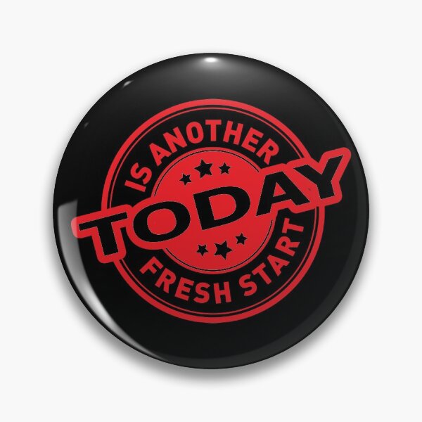 Item preview, Today Is Another Fresh Start Red - Motivational designed and sold by Andantino.