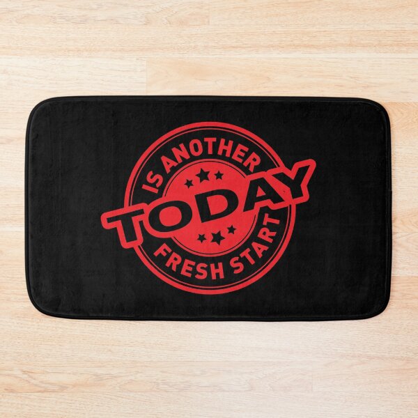 Item preview, Today Is Another Fresh Start Red - Motivational designed and sold by Andantino.