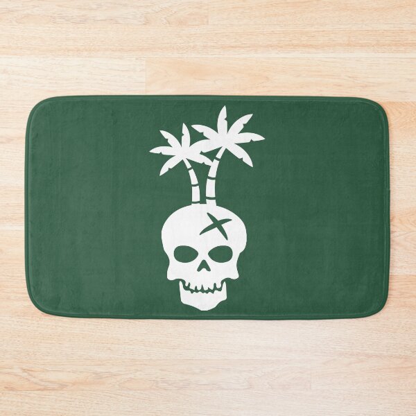 Item preview, Tropical Skull White designed and sold by NineteenthHole.