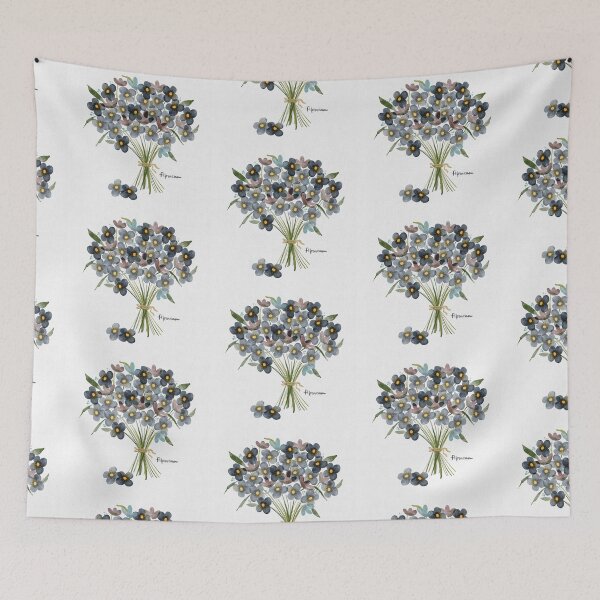Item preview, Forget Me Nots Bouquet for a Friend designed and sold by Filomena Jack.