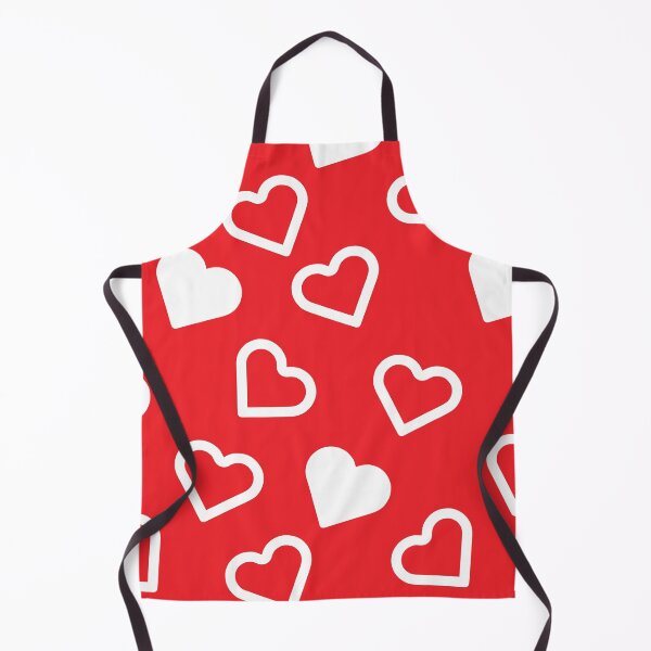 Item preview, Red Heart Love pattern design minimal designed and sold by ColorByAli.