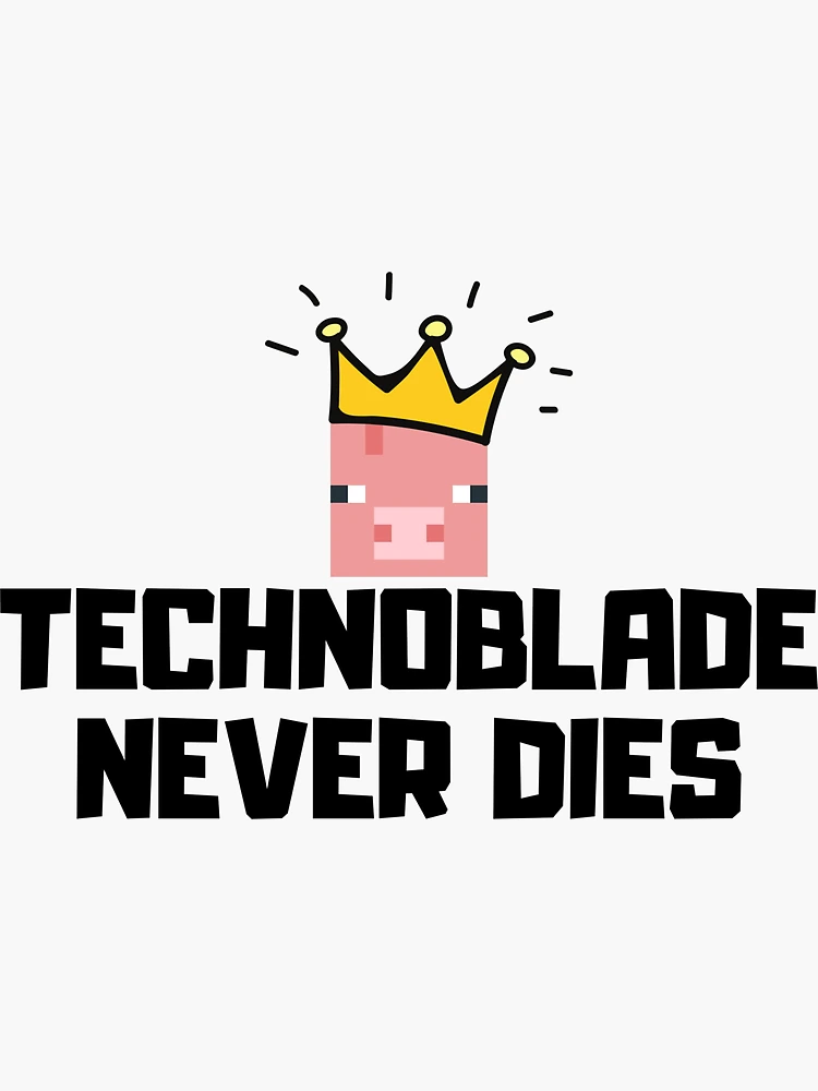 Technoblades Never Dies Video Game Gaming' Sticker