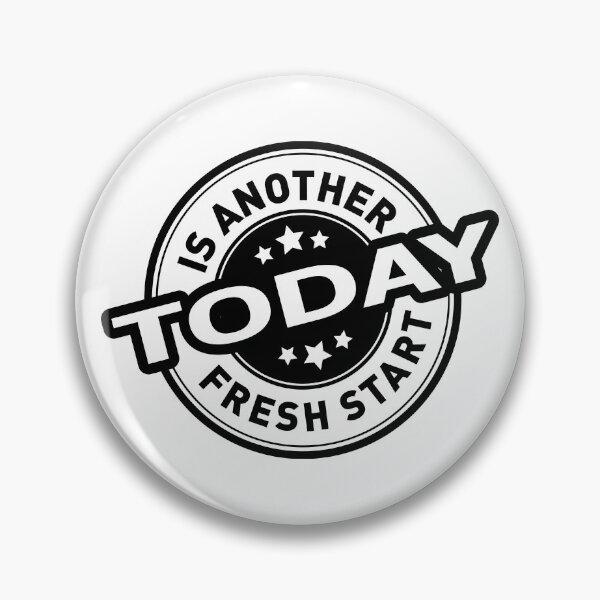 Item preview, Today Is Another Fresh Start Black - Motivational designed and sold by Andantino.