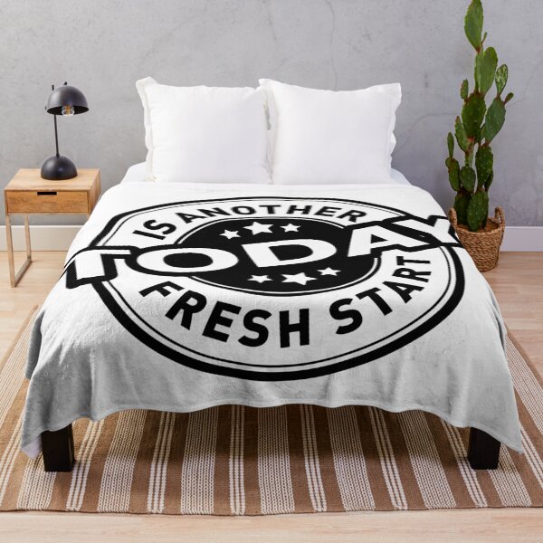 Item preview, Today Is Another Fresh Start Black - Motivational designed and sold by Andantino.