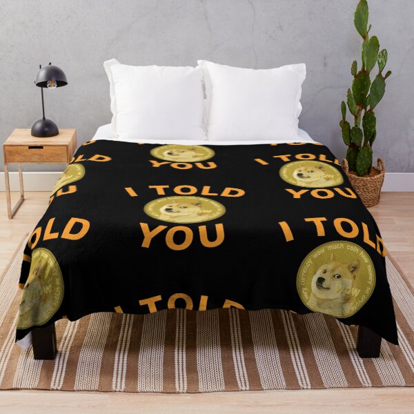 Item preview, Dogecoin - I Told you so designed and sold by PrintexDesigns.