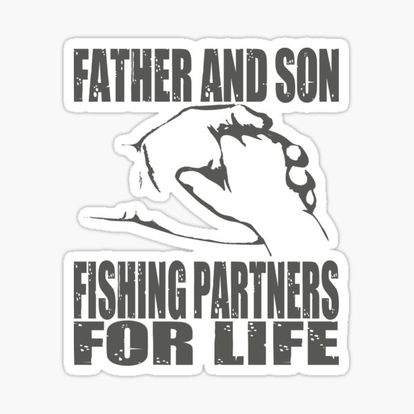 Download Son Fishing Stickers Redbubble