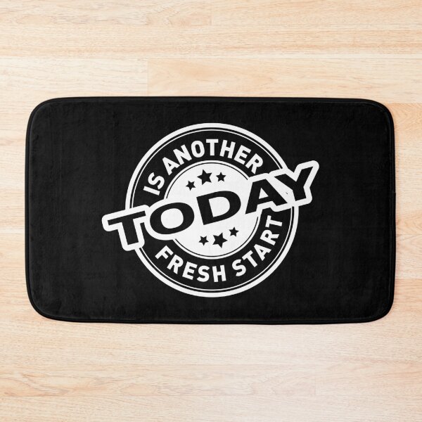 Item preview, Today Is Another Fresh Start White - Motivational designed and sold by Andantino.