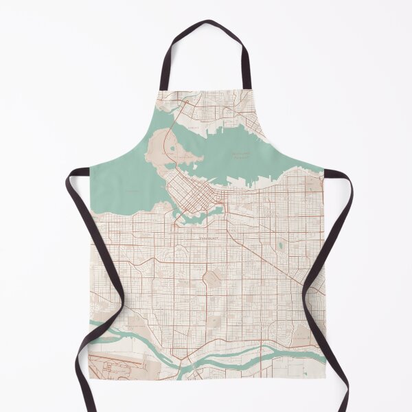 Item preview, Vancouver, Canada Map (Theme 2) designed and sold by Mapnify.