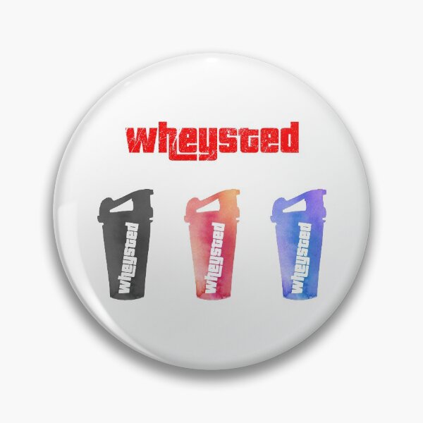 Item preview, STICKER PACK Wheysted Shaker - Whey Protein Shake designed and sold by ArqDezines.