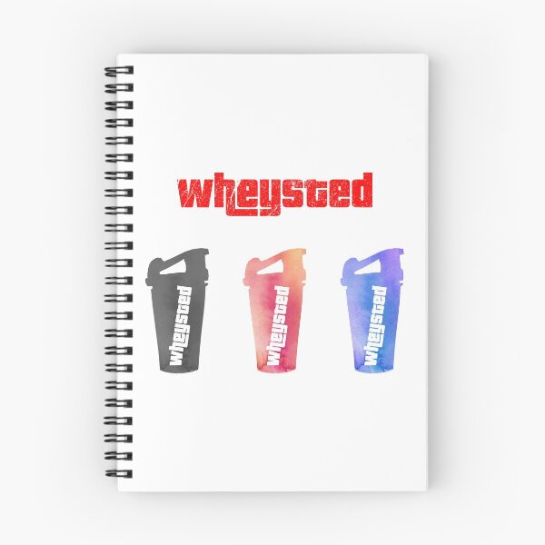Item preview, STICKER PACK Wheysted Shaker - Whey Protein Shake designed and sold by ArqDezines.
