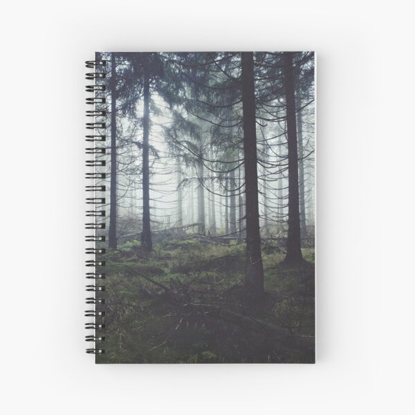 Through The Trees Spiral Notebook