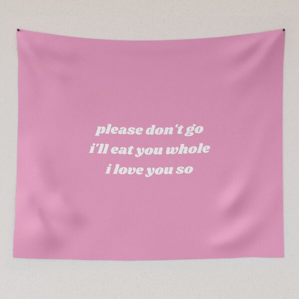 Item preview, alt-j band breezeblocks lyrics (white text on pink) designed and sold by fazeelat.