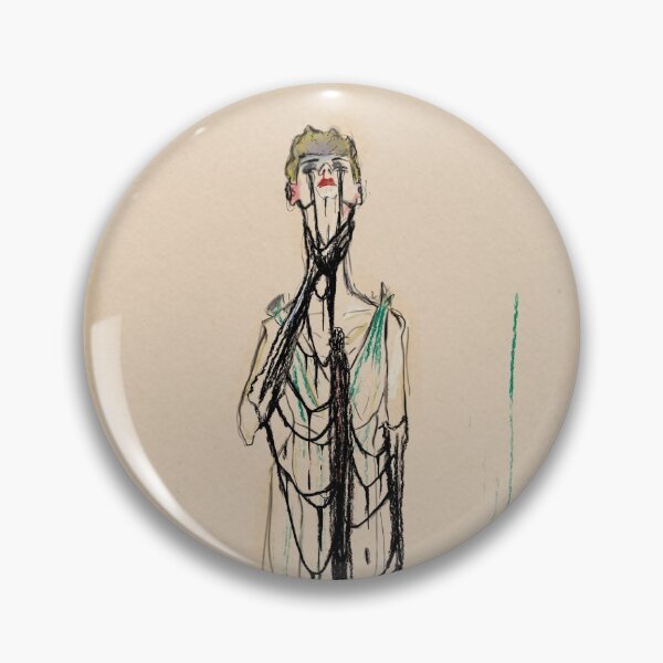 Item preview, Chanson Tragique d'Yvette (Yvette Guilbert by Toulouse Lautrec reinterpreted) designed and sold by Miki Makes.