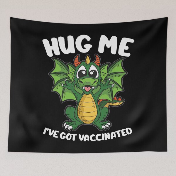 Item preview, Hug Me I've Got Vaccinated designed and sold by Moonpie90.