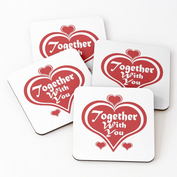 Item preview, Together with You Valentine's Day Love Heart Love Heart Happy Valentines Day designed and sold by Trenddesigns24.