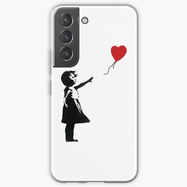 Banksy - Girl with Balloon Samsung Galaxy Soft Case