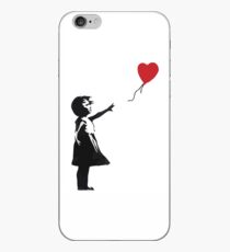 Banksy - Girl with Balloon iPhone Case
