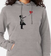 Banksy - Girl with Balloon Lightweight Hoodie