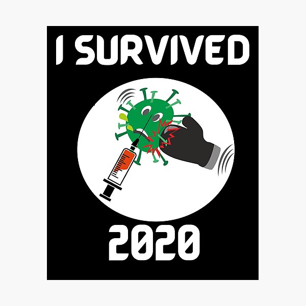 Item preview, I survived 2020 designed and sold by PrintexDesigns.