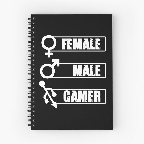 Item preview, Male Female Gamer - Online Gaming designed and sold by styleofpop.