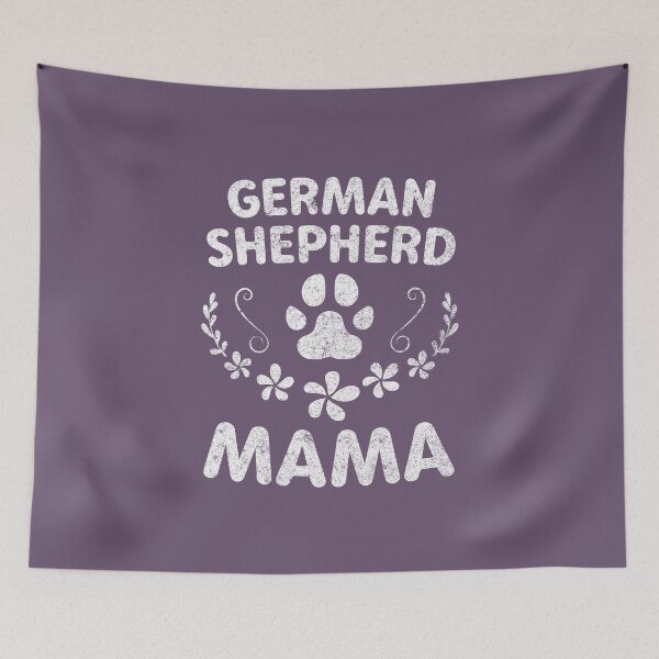 Item preview, German Shepherd Mama Shirt Shepherd Lover Owner Dog Mom Gift designed and sold by KuznecovaDesign.