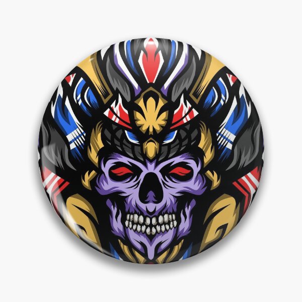 Item preview, Prince Samurai Skull Art designed and sold by JTS STORE.