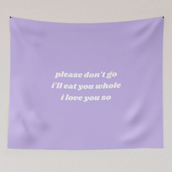 Item preview, alt-j band breezeblocks lyrics (white text on purple) designed and sold by fazeelat.