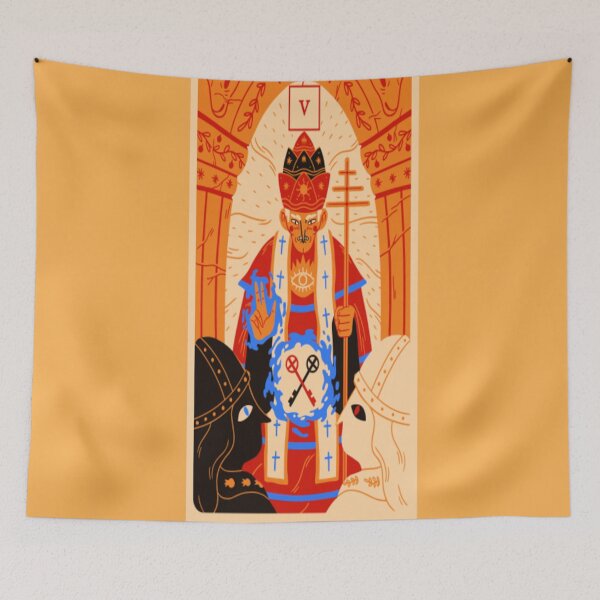 Item preview, THE HIEROPHANT TAROT CARD  designed and sold by julset.