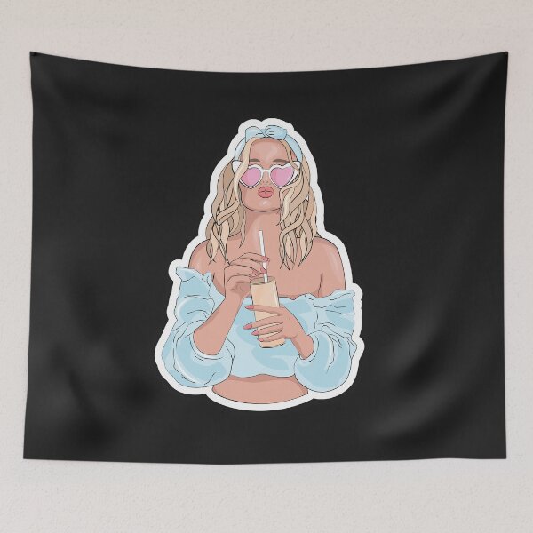 Item preview, Travel blonde girl designed and sold by YEST E.