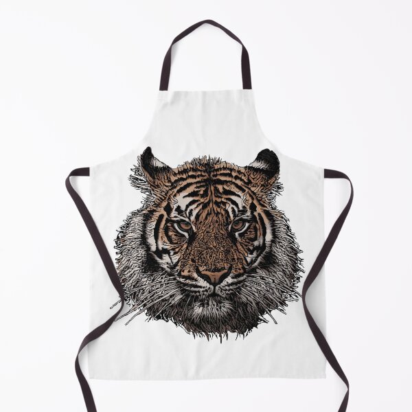 Item preview, tiger head vector illustration designed and sold by ranker666.